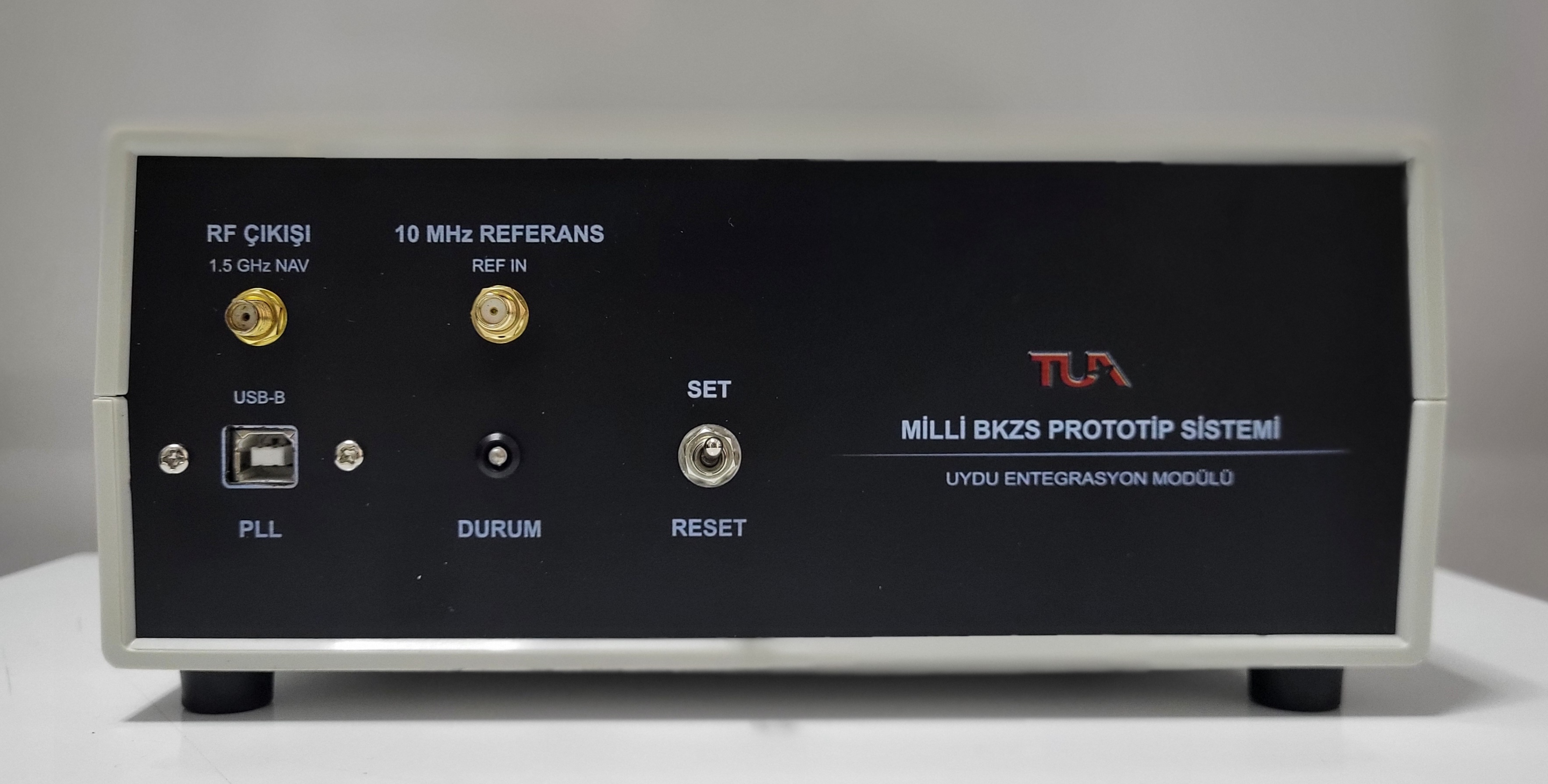 Milli BKZS Prototip Sistemi Ön Paneli
